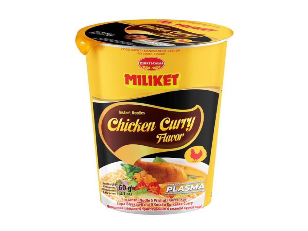 Instant noodles TomYum chicken curry flavor 60g