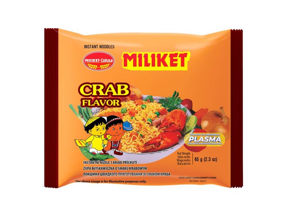 Instantní nudle s krabí příchutí 65g