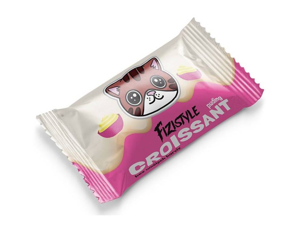 FIZISTYLE Croissant s pudingovou náplní 45g