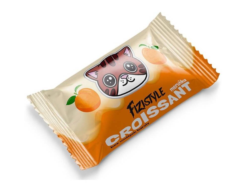 FIZISTYLE Croissant s meruňkovou náplní 45g