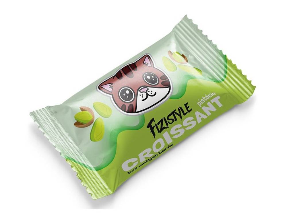 FIZISTYLE Croissant s pistáciovou náplní 45g