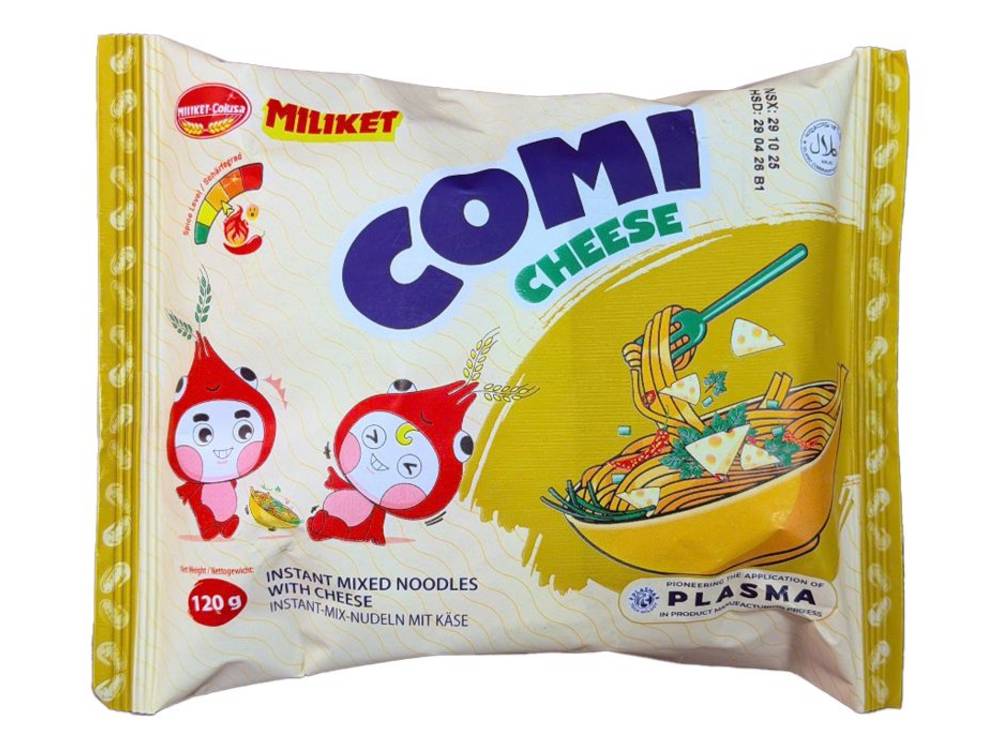 MILIKET Inst. nudle COMI sýr 120g