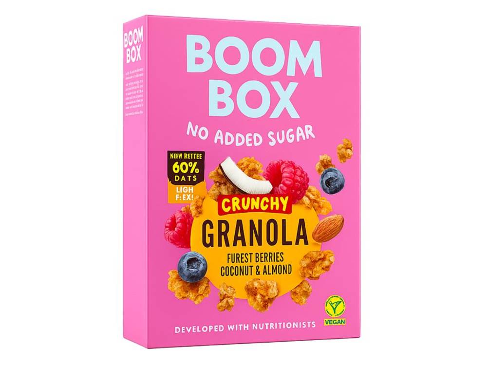 Granola lesní ovoce kokos a mandle 300g